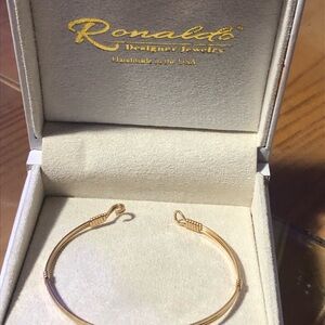 New, Ronaldo handcrafted 14k bracelet! NWOT